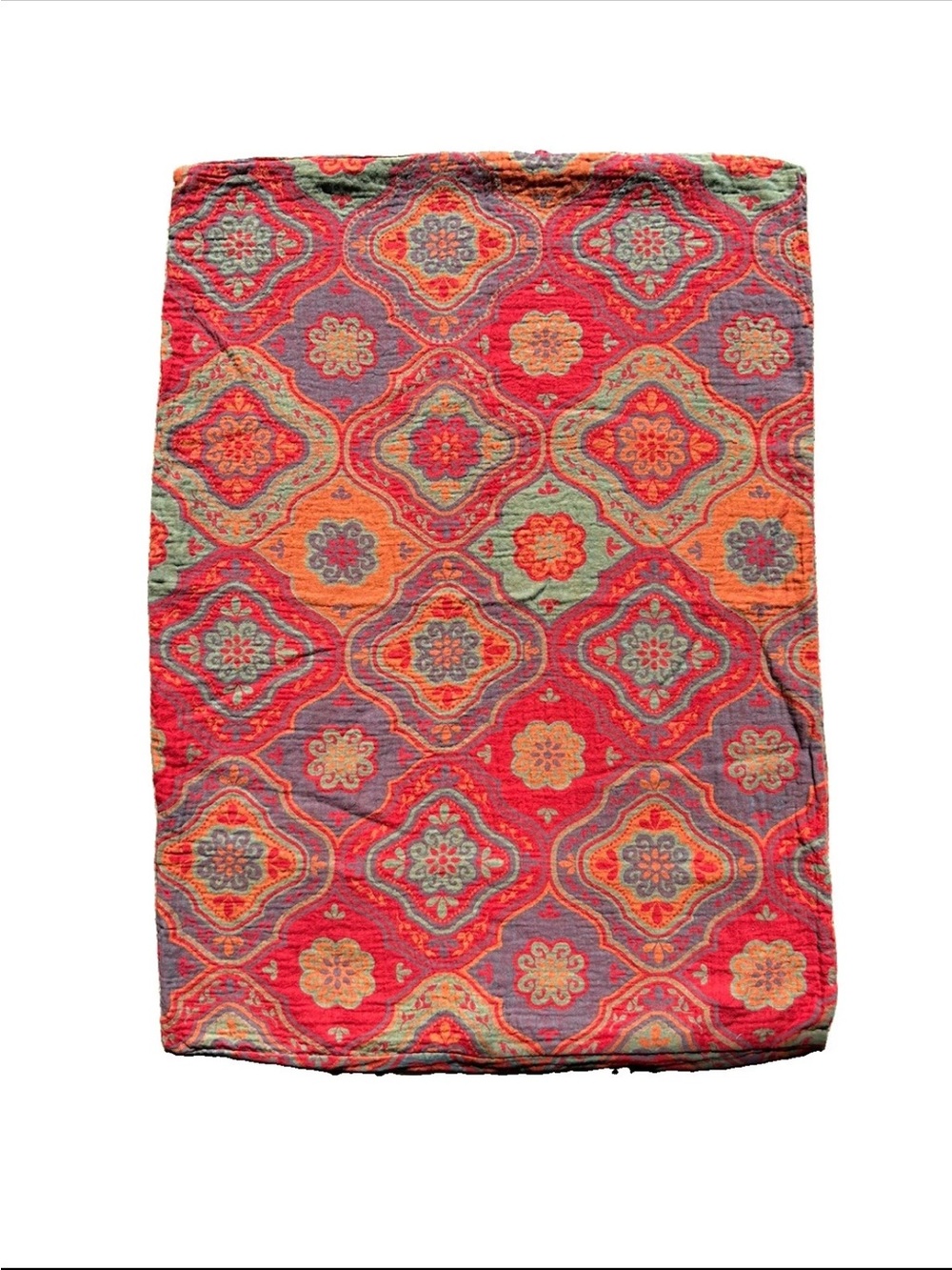 Boho Chic Standard Pillowcases Size 20” x 26” Moroccan Artsy Vibrant Maximalist
